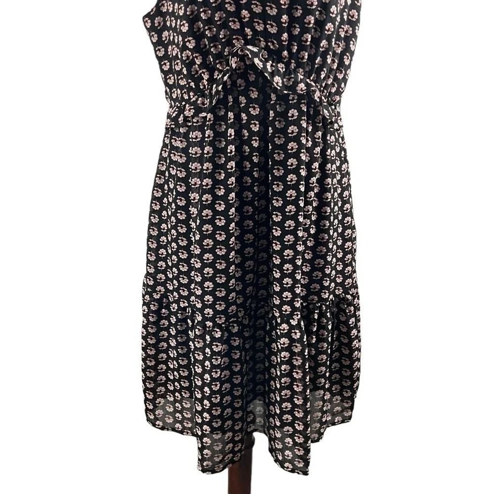J.Crew Ruffle V Neck‎ Floral Cap Sleeve Dress NWT
